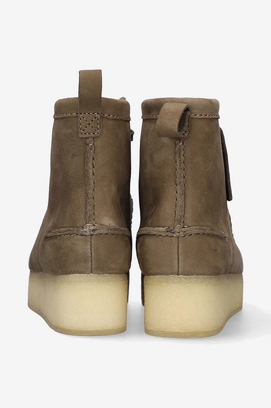 Clarks Originals cizme din piele întoarsă Wallabee Craft