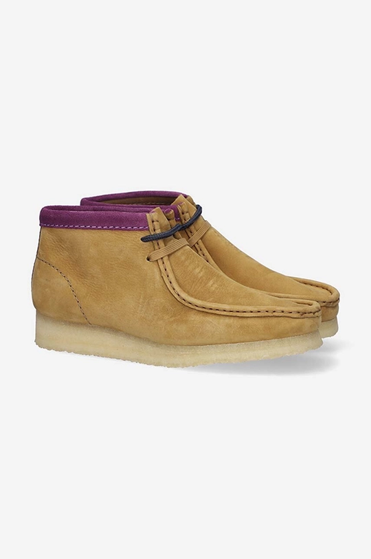 Mokasinke od brušene kože Clarks Wallabee Boot Ženski