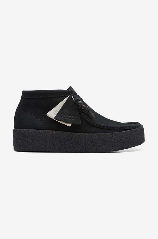 black Clarks suede ankle boots Wallabee Women’s