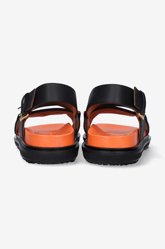 Marni leather sandals Fussbett Shoe