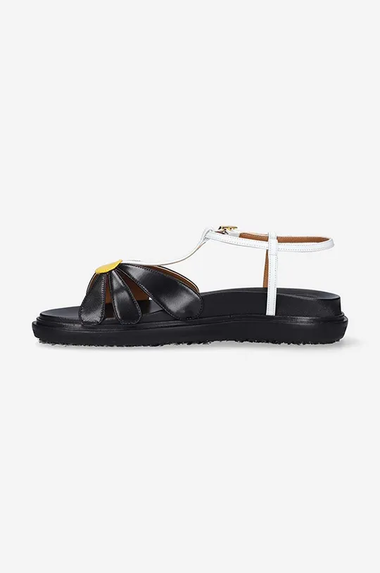 Marni leather sandals  Uppers: Natural leather Inside: Natural leather Outsole: Synthetic material