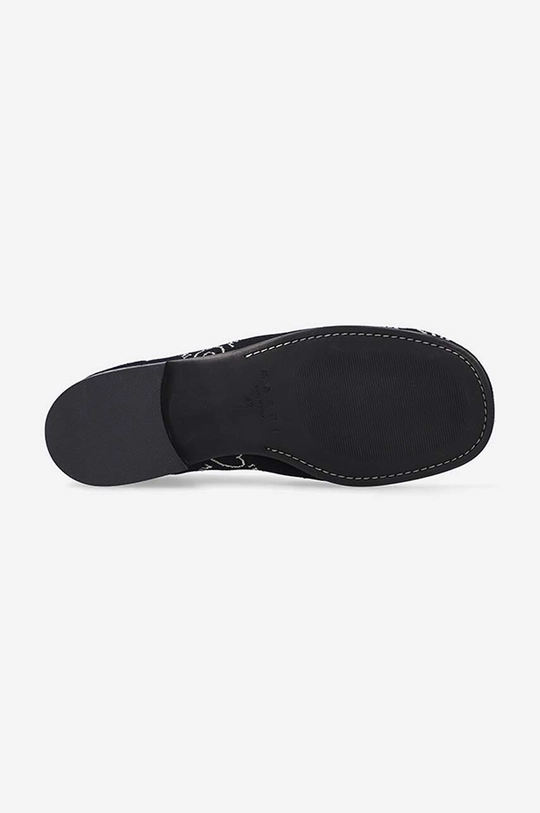 Marni mokasyny Moccasin Shoe czarny