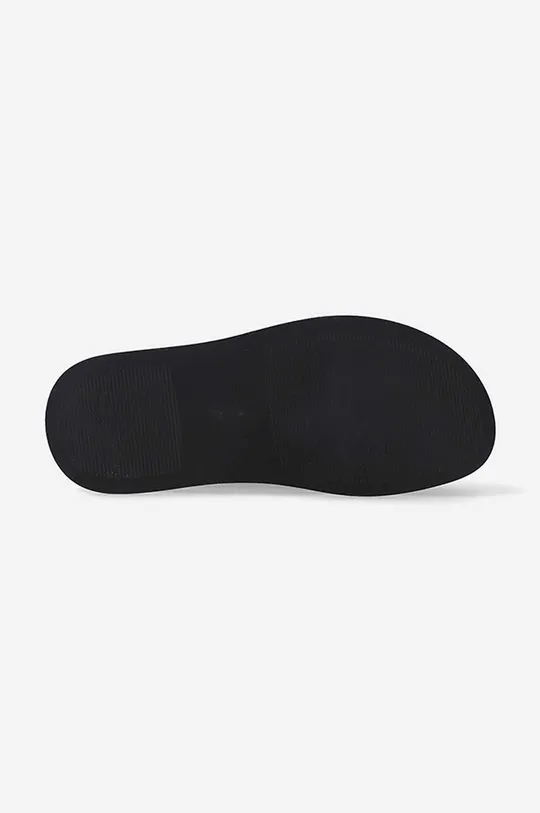 Marni leather sandals Wedge Shoe black