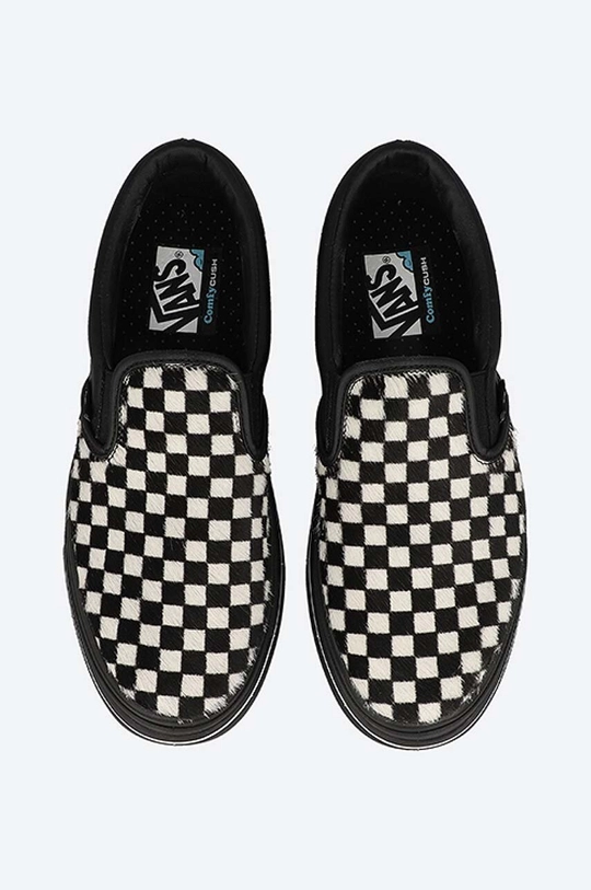 μαύρο Δερμάτινα ελαφριά παπούτσια Vans UA Super ComfyCush