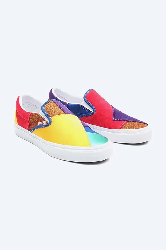 multicolor Vans teniși UA Classic slip-On Pride