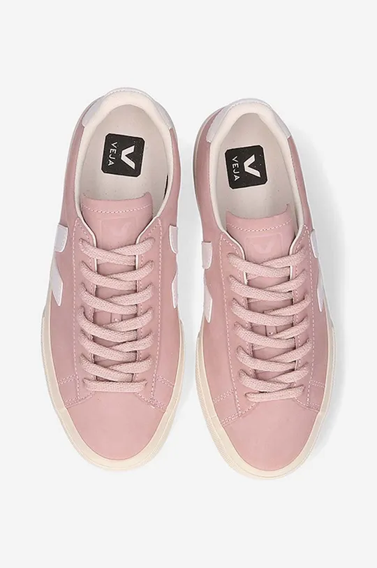 roz Veja sneakers din piele întoarsă Campo Nubuck