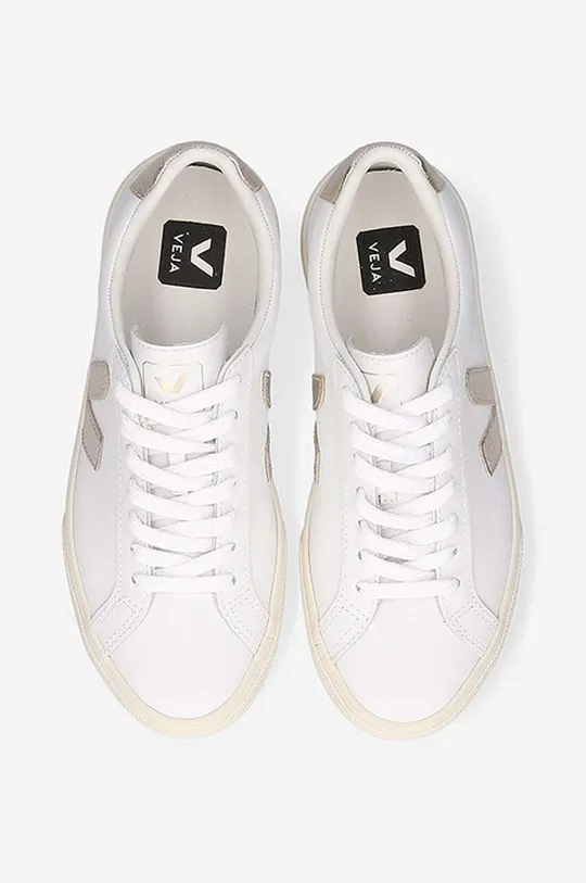 biały Veja sneakersy skórzane Esplar Logo