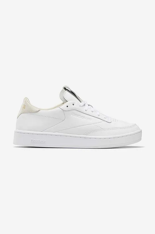 white Reebok Classic leather sneakers Club C Clean Women’s