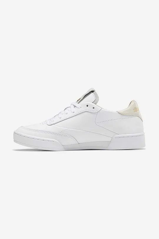 Кожени маратонки Reebok Classic Club C Clean  Горна част: естествена кожа Вътрешна част: синтетика, текстил, естествена кожа Подметка: синтетика