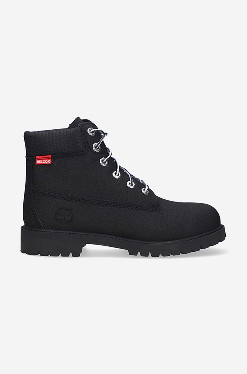 negru Timberland bocanci din piele întoarsă Premium 6 In Waterproof De femei