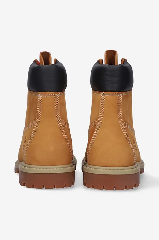 Čizme od brušene kože Timberland Heritage 6 In Waterproof