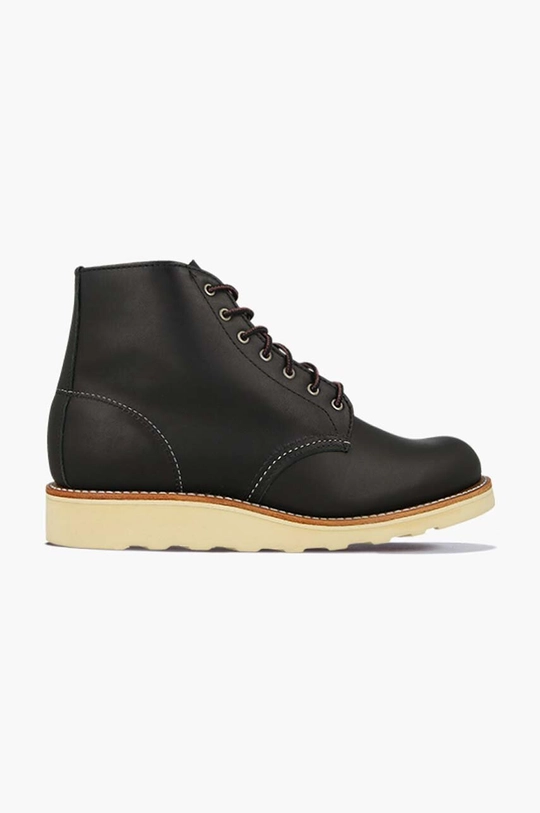 czarny Red Wing botki skórzane Damski