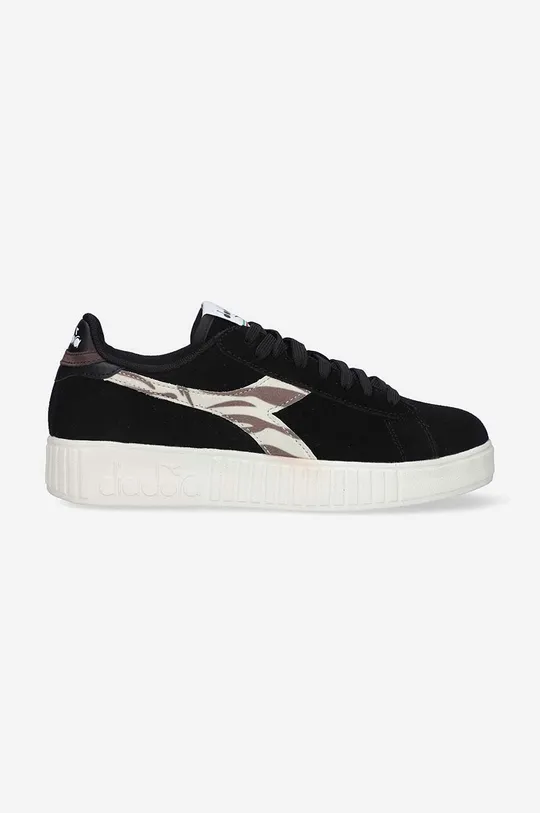 черен Велурени маратонки Diadora Game Step Suede Animalier Жіночий