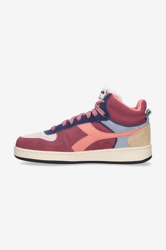 Diadora sneakersy zamszowe Magic Basket Demi Suede Cholewka: Skóra zamszowa, Wnętrze: Materiał tekstylny, Podeszwa: Materiał syntetyczny