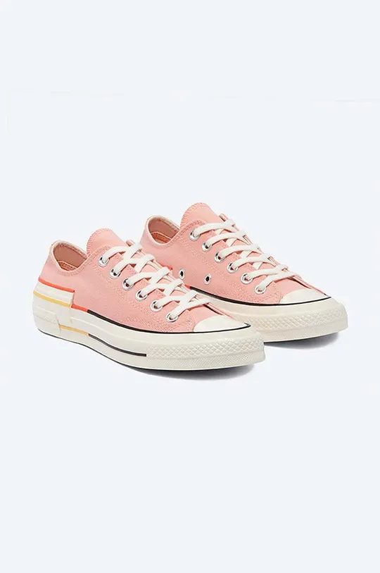 pink Converse plimsolls Chuck 70