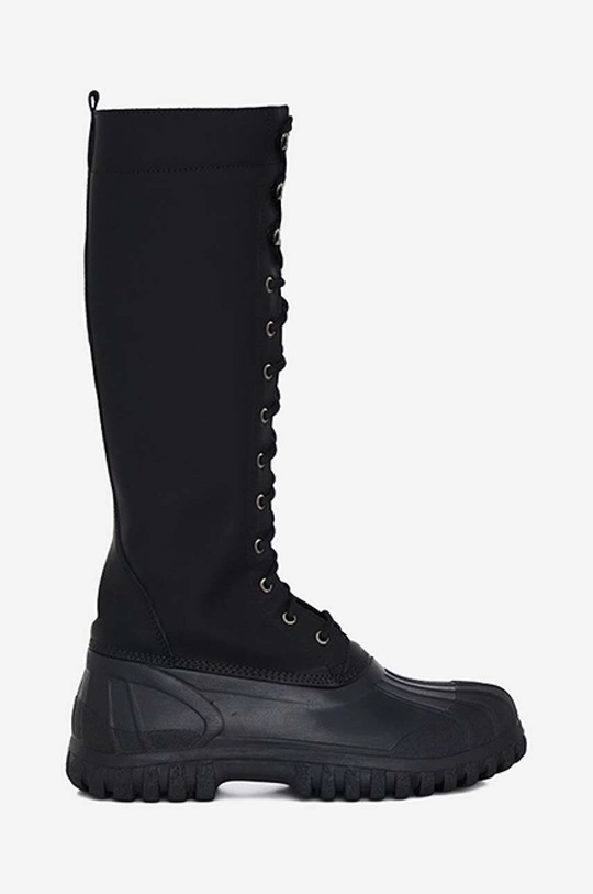 čierna Vysoké čižmy Rains x Diemme Anatra Alto High Boot 2058 BLACK Dámsky