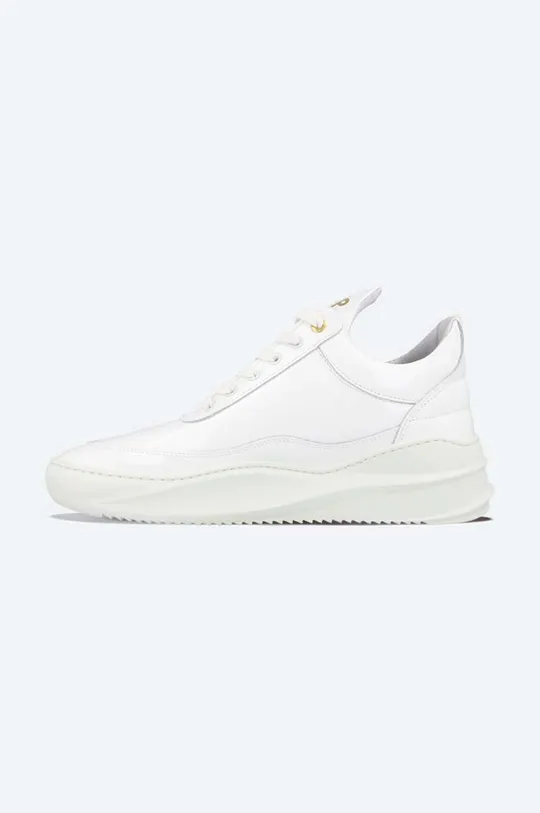 Filling Pieces leather sneakers Low Top Sky Shine white