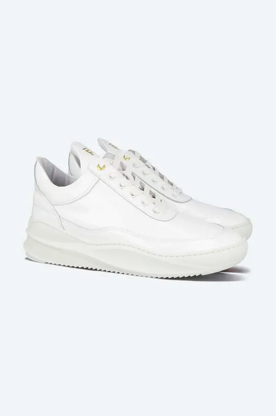 white Filling Pieces leather sneakers Low Top Sky Shine
