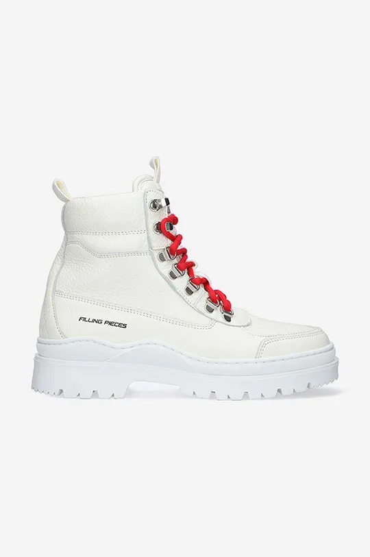 white Filling Pieces leather biker boots Women’s