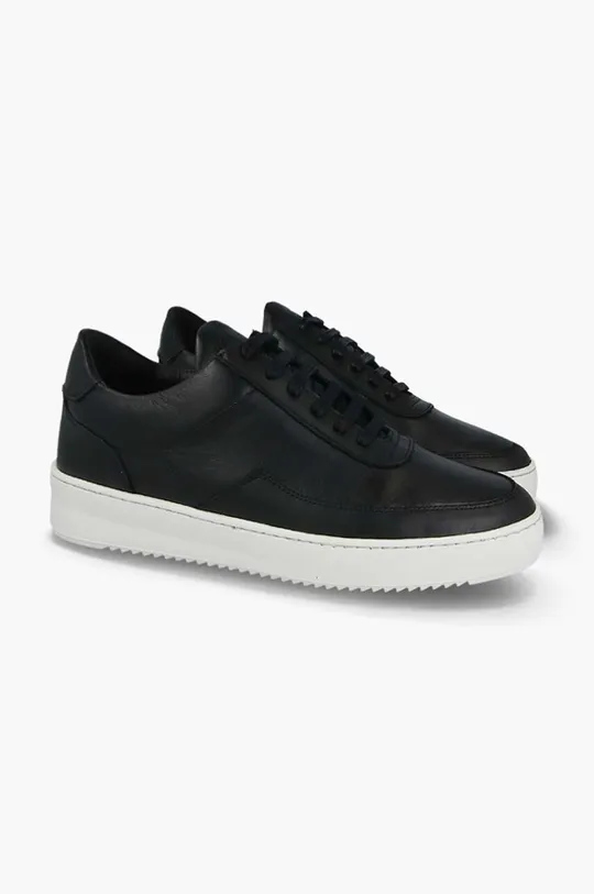 negru Filling Pieces sneakers din piele