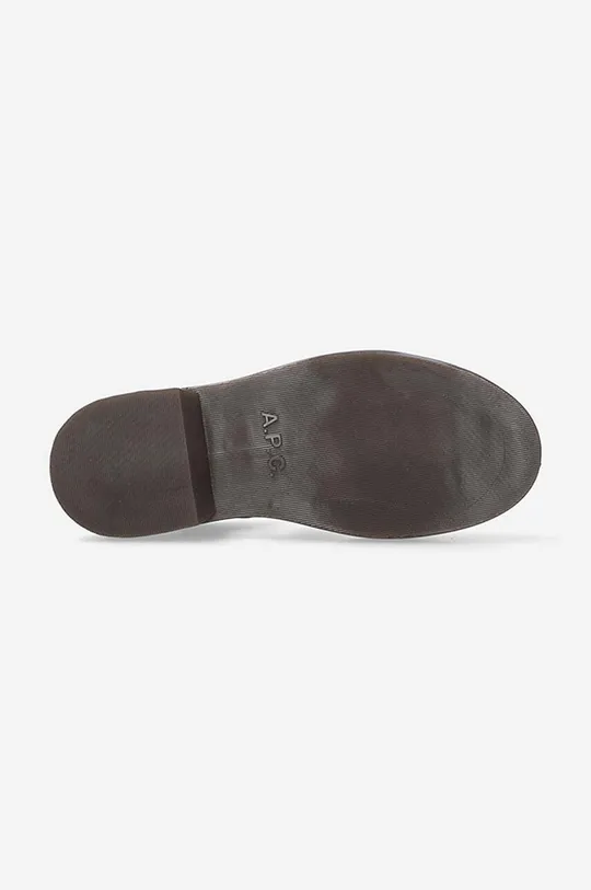 A.P.C. leather sandals Arielle PX black
