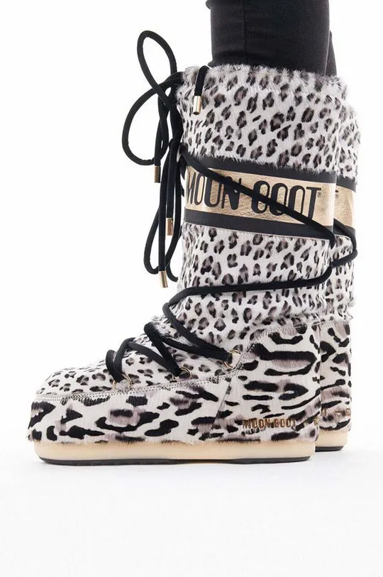 brown Moon Boot suede snow boots Women’s