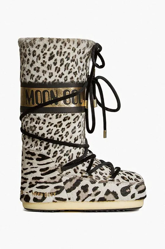 Moon Boot suede snow boots brown