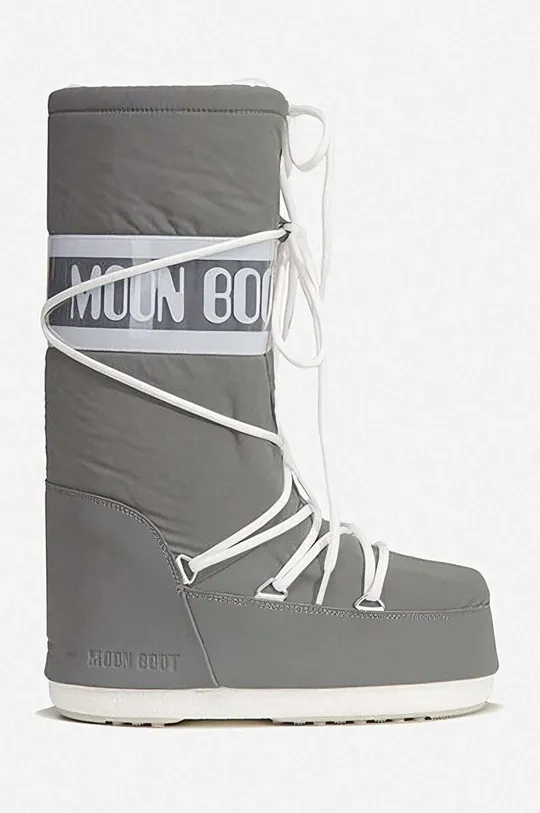 srebrny Moon Boot śniegowce Classic Reflex Damski