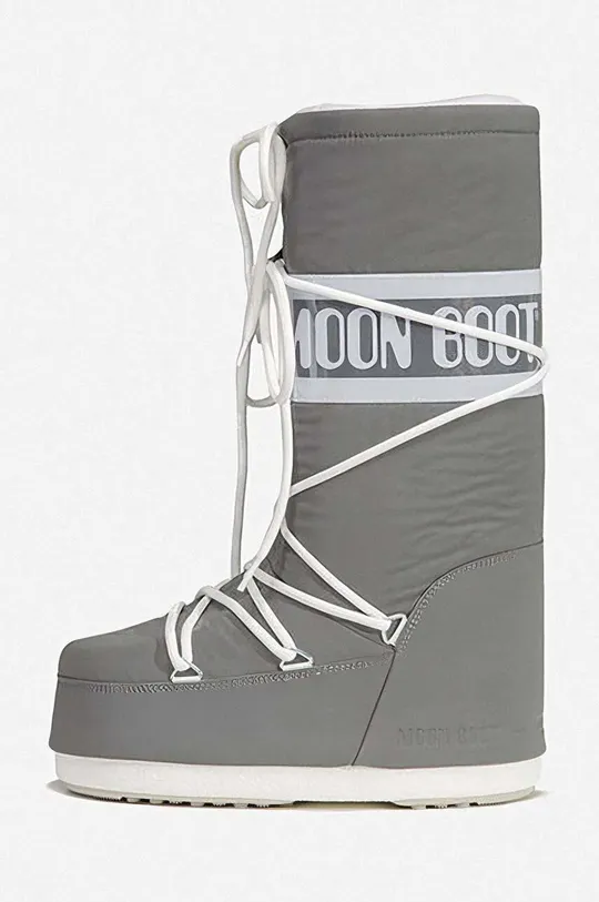 срібний Зимові чоботи Moon Boot