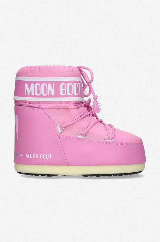 różowy Moon Boot śniegowce Classic Low 2 Damski