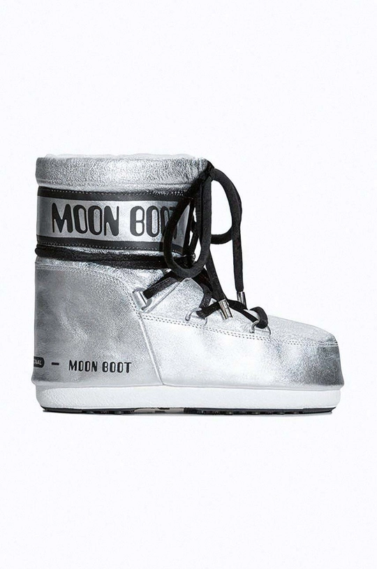 серебрянный Зимние сапоги Moon Boot Женский