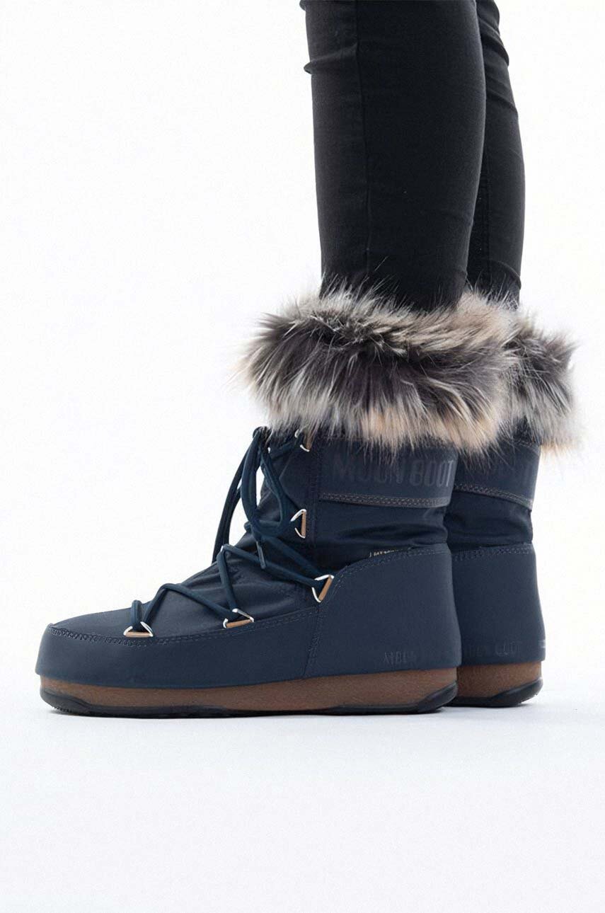 bleumarin Moon Boot cizme de iarnă De femei