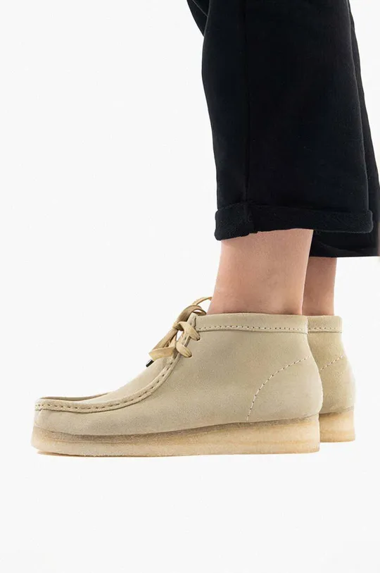 suede shoes beige