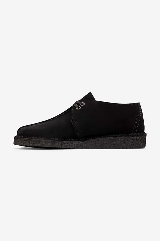 Semišové poltopánky Clarks Originals <p>Zvršok: Semišová koža Vnútro: Syntetická látka, Prírodná koža Podrážka: Syntetická látka</p>