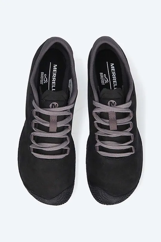 чёрный Замшевые туфли Merrell Vapor Glove 3 Luna