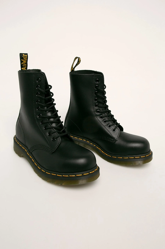 Dr. Martens - Botki 1919 Fine Haircell czarny