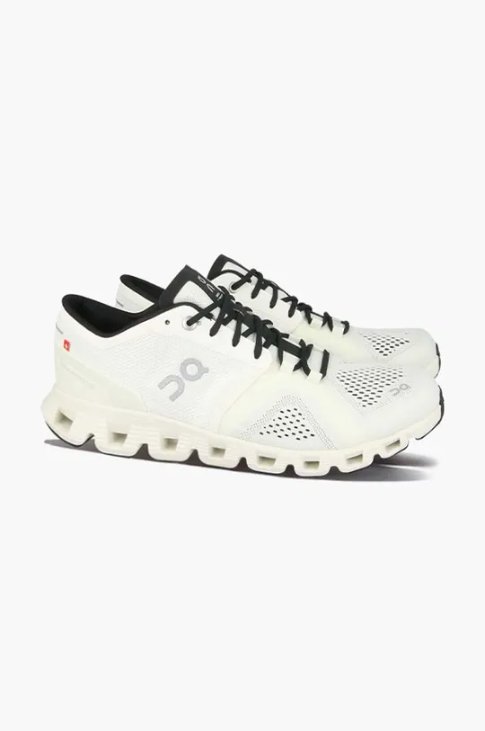 biały On-running sneakersy Cloud X