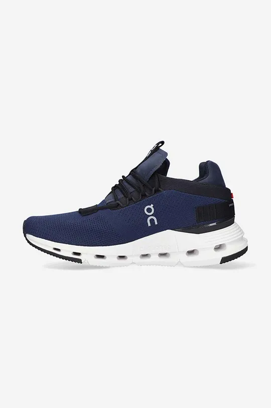 Sneakers boty On-running Cloudnova 2699114 NAVY/WHITE  Svršek: Umělá hmota, Textilní materiál Vnitřek: Textilní materiál Podrážka: Umělá hmota