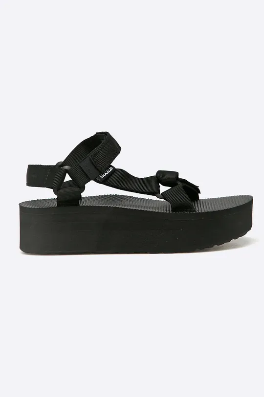 čierna Teva - Sandále W'S Flatform Universal Dámsky