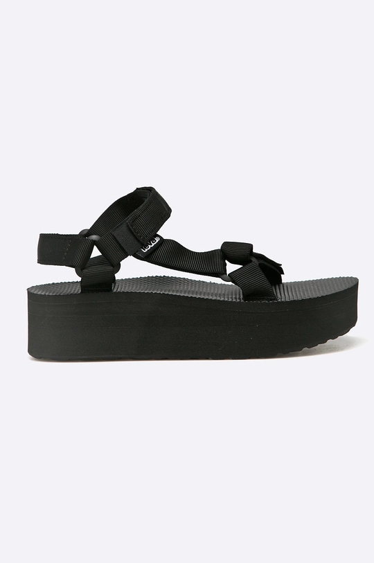 czarny Teva - Sandały Flatform Universal BLK Damski