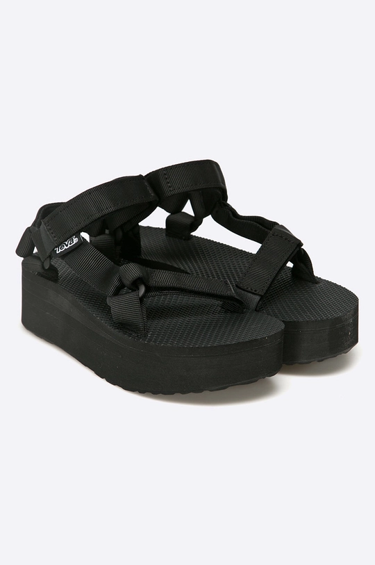 Teva - Sandały Flatform Universal BLK czarny