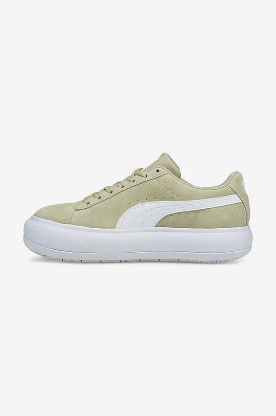 Puma leather sneakers Suede Mayu Putty  Uppers: Natural leather Inside: Textile material Outsole: Synthetic material
