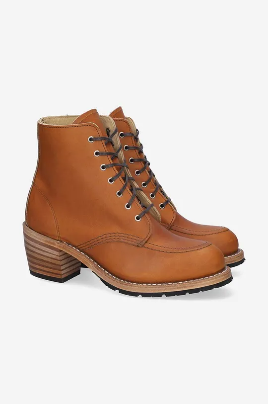 maro Red Wing cizme de piele