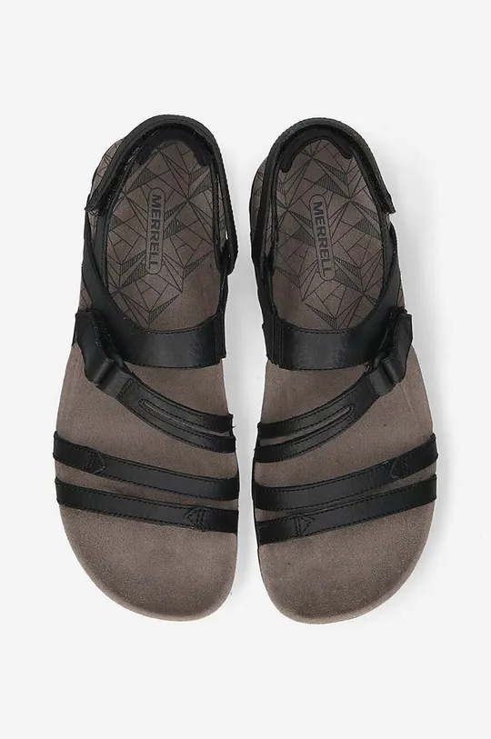 čierna Kožené sandále Merrell