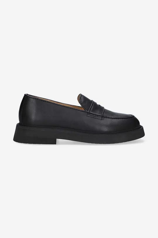 black A.P.C. leather loafers Women’s