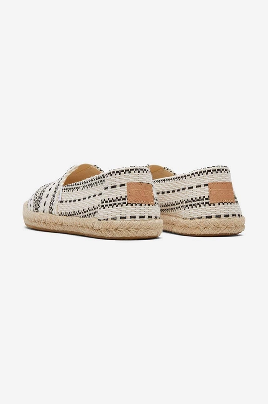 Εσπαντρίγιες Toms Toms Alpargata Rope 10019685 NATURAL  Πάνω μέρος: Υφαντικό υλικό Εσωτερικό: Υφαντικό υλικό Σόλα: Συνθετικό ύφασμα