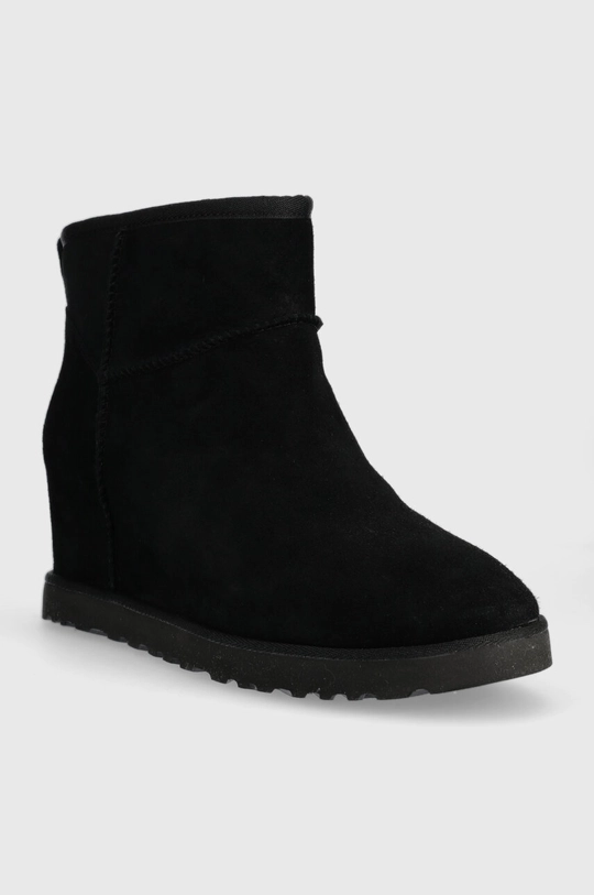 UGG botki zamszowe Classic Femme Mini czarny