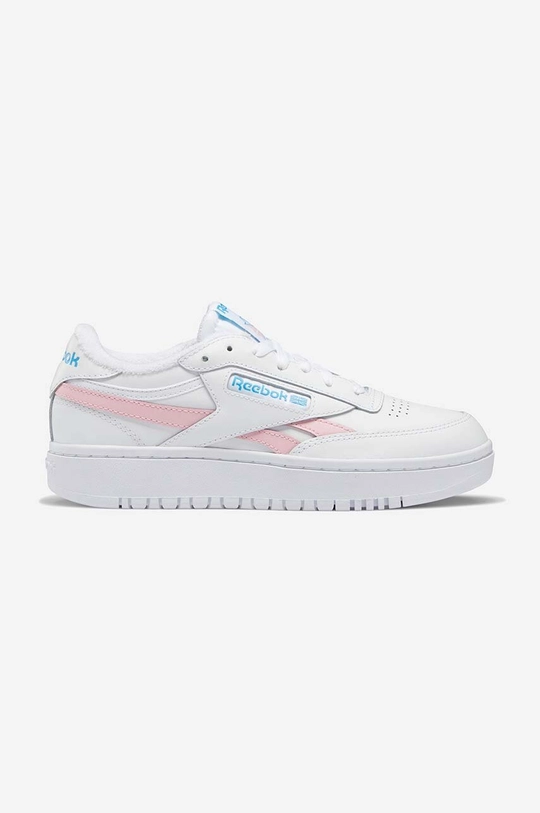 alb Reebok sneakers Club C Double Reven De femei