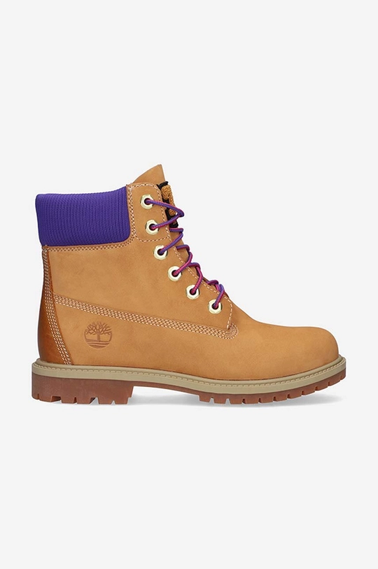 hnedá Semišové workery Timberland Heritage 6 Dámsky