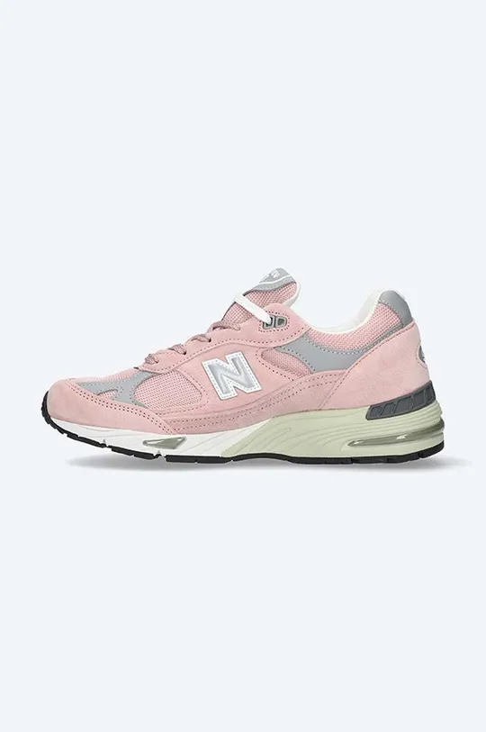 New Balance sneakers W991PNK  Uppers: Synthetic material, Textile material, Suede Inside: Textile material Outsole: Synthetic material